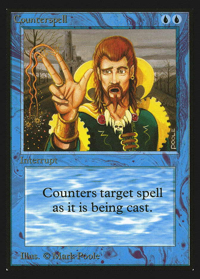 mtg counterspell cards - Single Card Counter target spell. 1x Counterspell Tempest MtG Magic