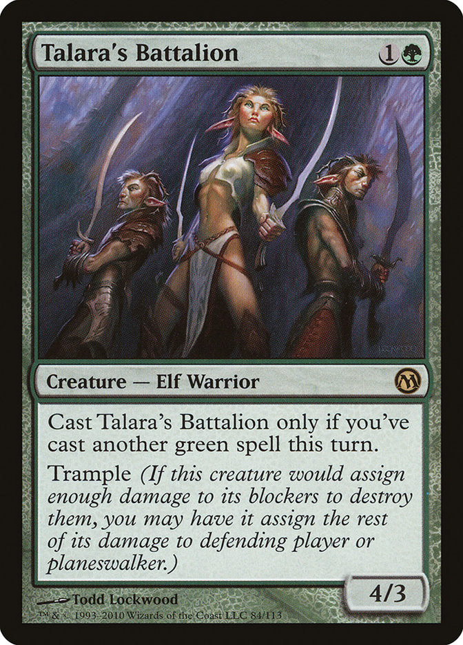 mtg battalion cards Foot Soldier Foil All cards will be carefully packed for safe transit Talara's Battalion [Duels of the