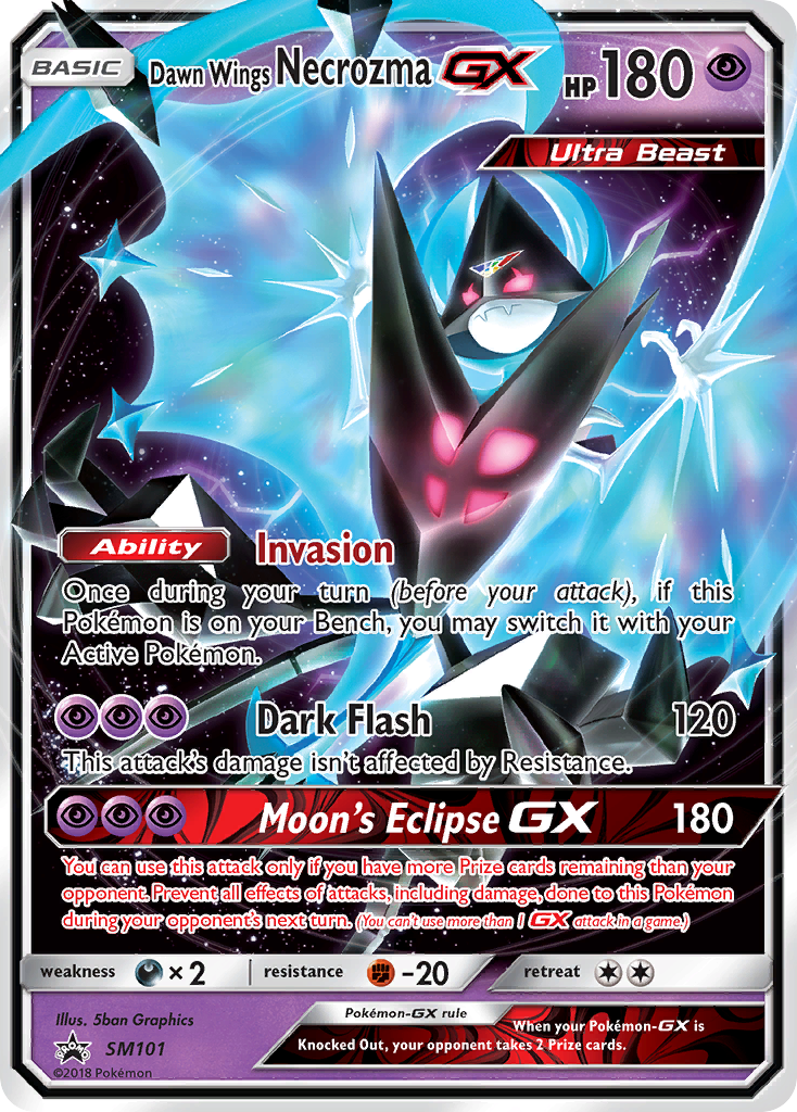 pokemon necrozma card Necrozma GX - SM - Burning Shadows