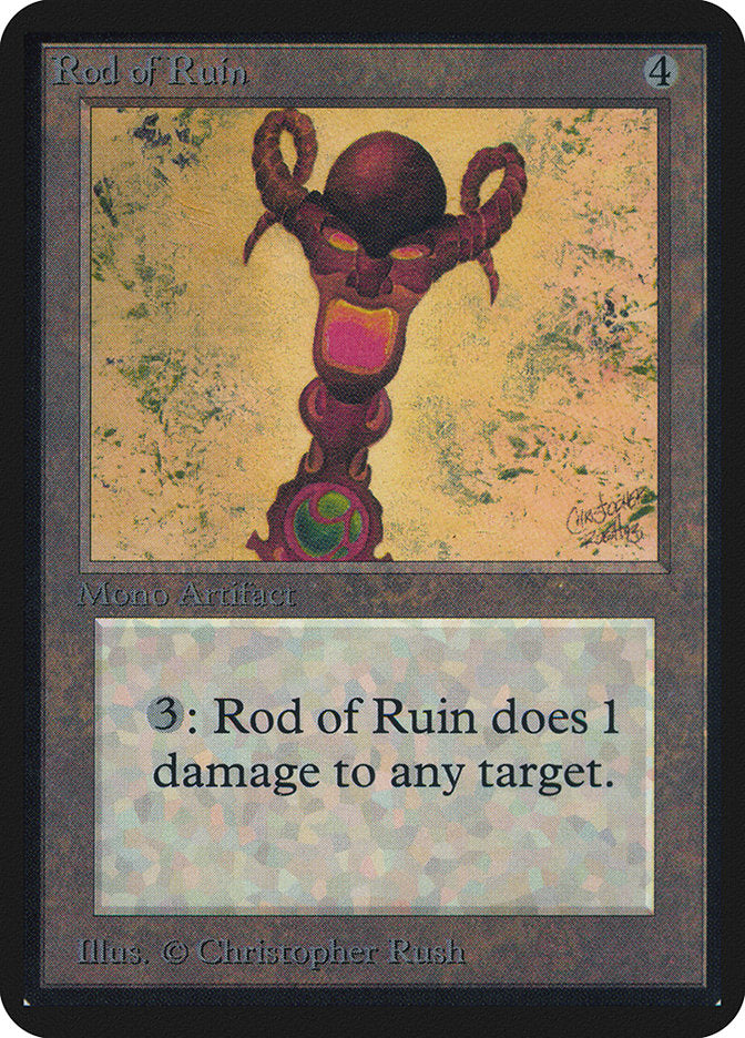 Rod of Ruin [Limited Edition Alpha]