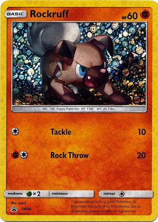 pokemon rockruff card Beautiful full art in Legends Pokmon Hit Points70 HP Form Rockruff Pokemon Cards Price Guide