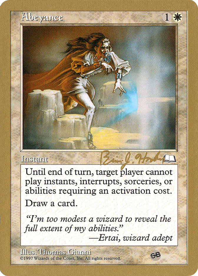 world championship mtg cards 1996 World Champion, Special Occasion (PRM-SPO) Price History
