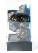 CHX 27499 Lustrous Shadow/Gold Polyhedral 7 Die Set