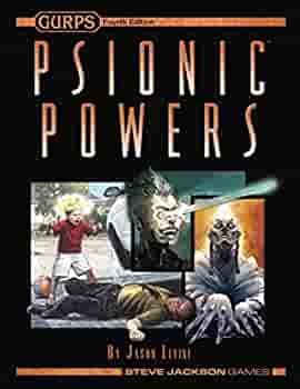 GURPS 4th Edition PSIONIC POWERS softcover