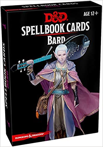D&D 5E: Spellbook Cards Bard