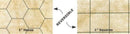 CHX 97246 Reversible Megamat 1" Squares & 1" Hexes (34.5" x 48")