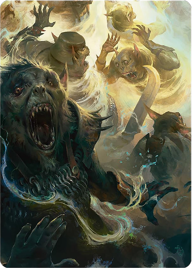 Galadriel's Dismissal Art Card [The Lord of the Rings: Tales of Middle