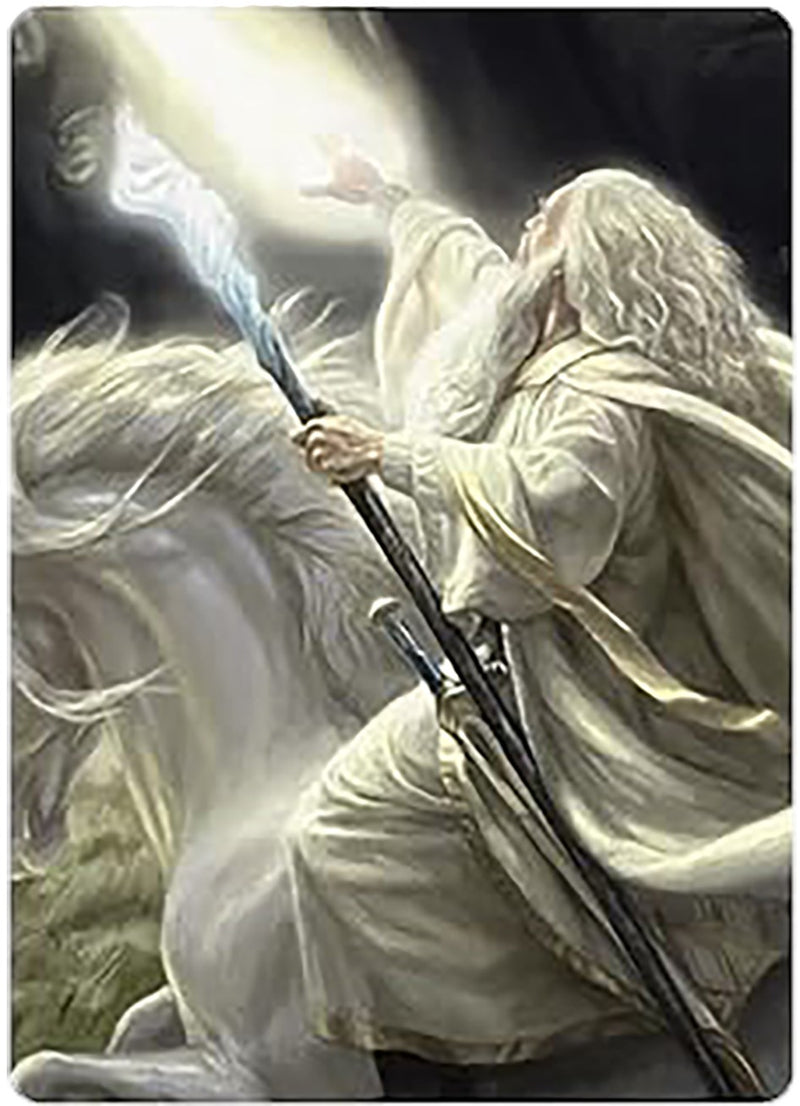 Gandalf of the Secret Fire Art Card [The Lord of the Rings: Tales of M