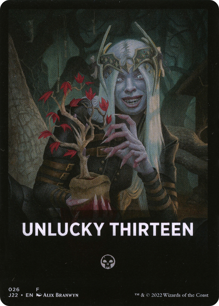 Unlucky Thirteen Theme Card [Jumpstart 2022 Front Cards]