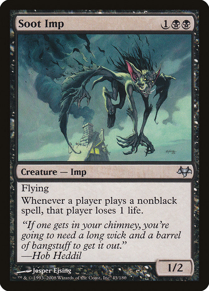 mtg imp cards Soot Imp [Eventide]