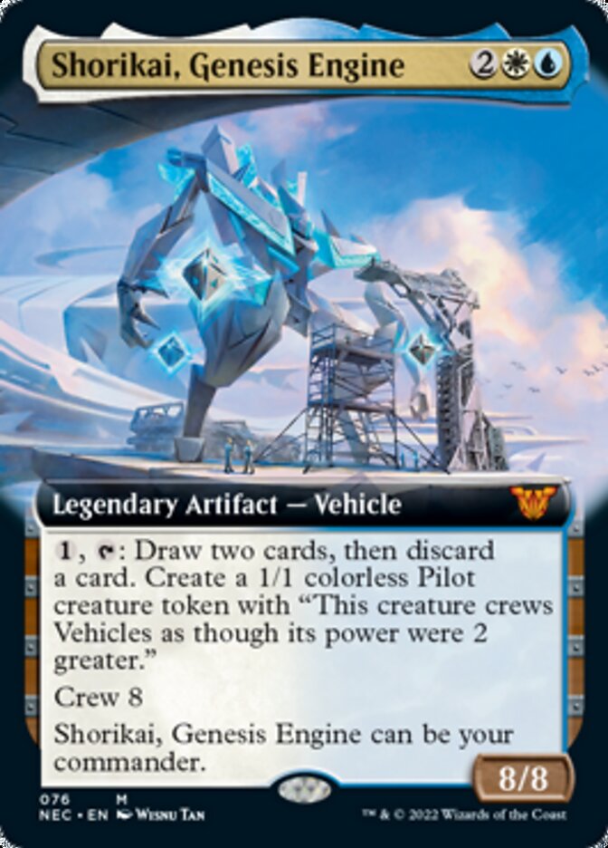 mtg shorikai commander deck Shorikai, Vehicle Beats // Commander (Shorikai, Genesis Engine) deck list mtg // Moxfield MTG Deck Builder