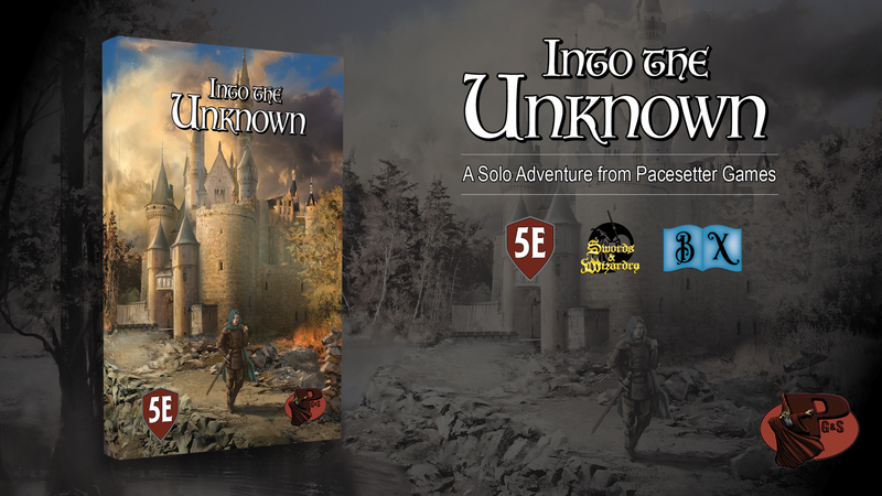 Into the Unknown Solo Adventure (BX Compatible)