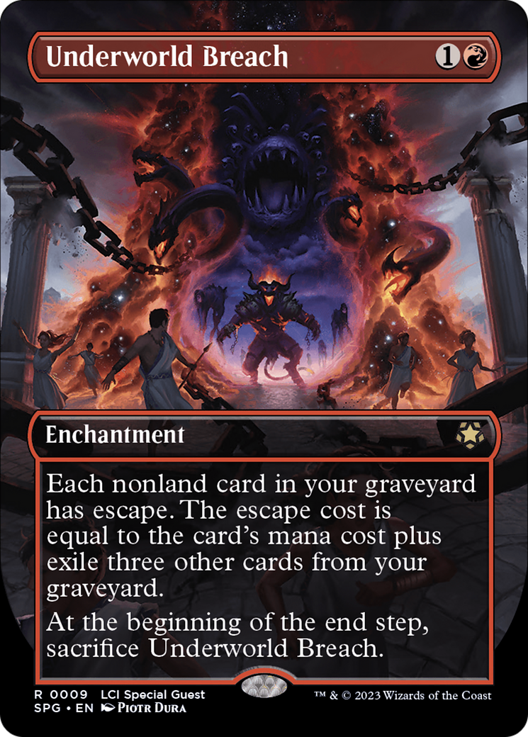 Underworld Breach (Borderless) [The Lost Caverns of Ixalan Special Gue Underworld Breach (Borderless) [The Lost Caverns of Ixalan Special Gue