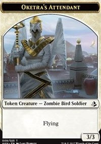 Oketra's Attendant // Beast Token [Amonkhet Tokens]