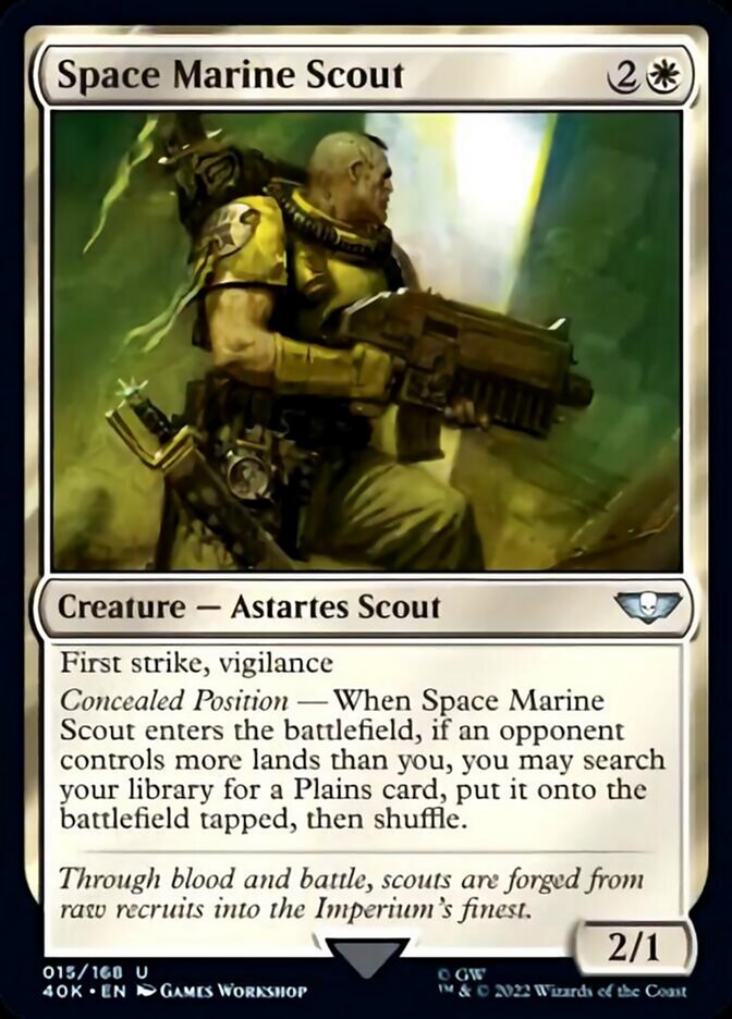 Space Marine Scout [Universes Beyond: Warhammer 40,000]