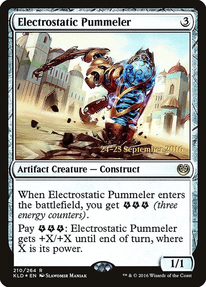 Electrostatic Pummeler  [Kaladesh Prerelease Promos]