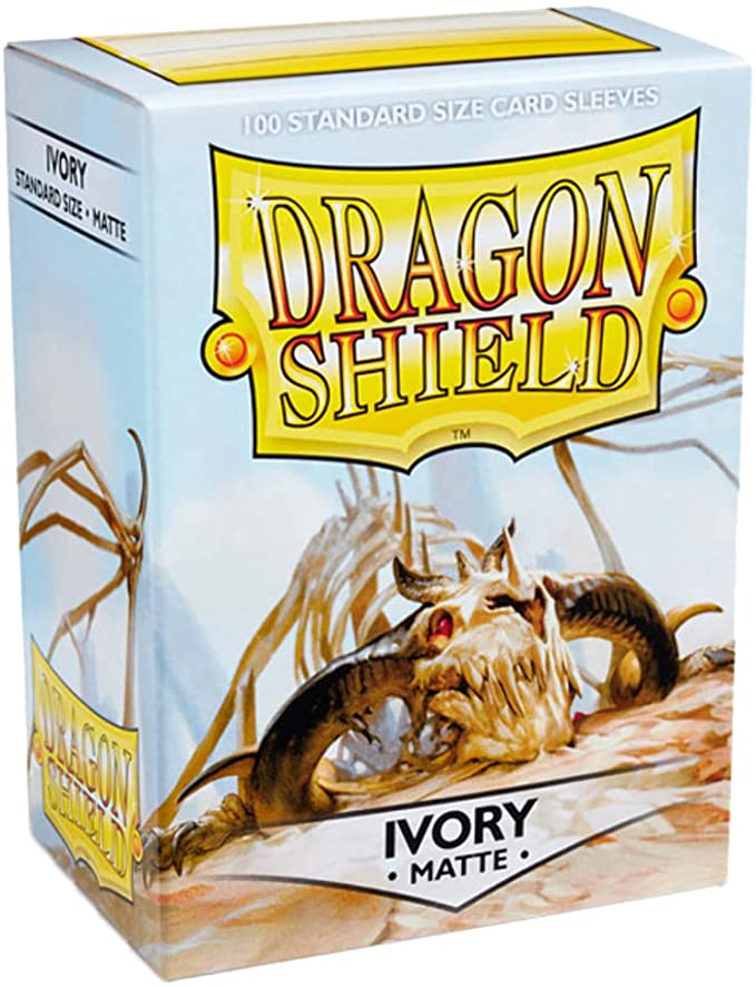Dragon Shield Sleeves - Ivory Matte