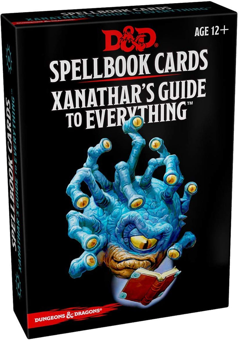 D&D 5E: Spellbook Cards Xanathar's Guide to Everything