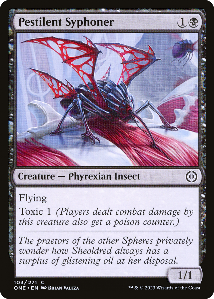 Pestilent Syphoner [Phyrexia: All Will Be One]