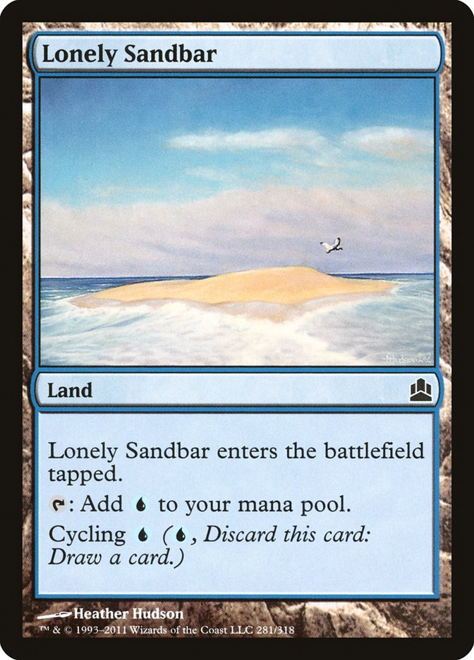 Lonely Sandbar [Commander 2011]