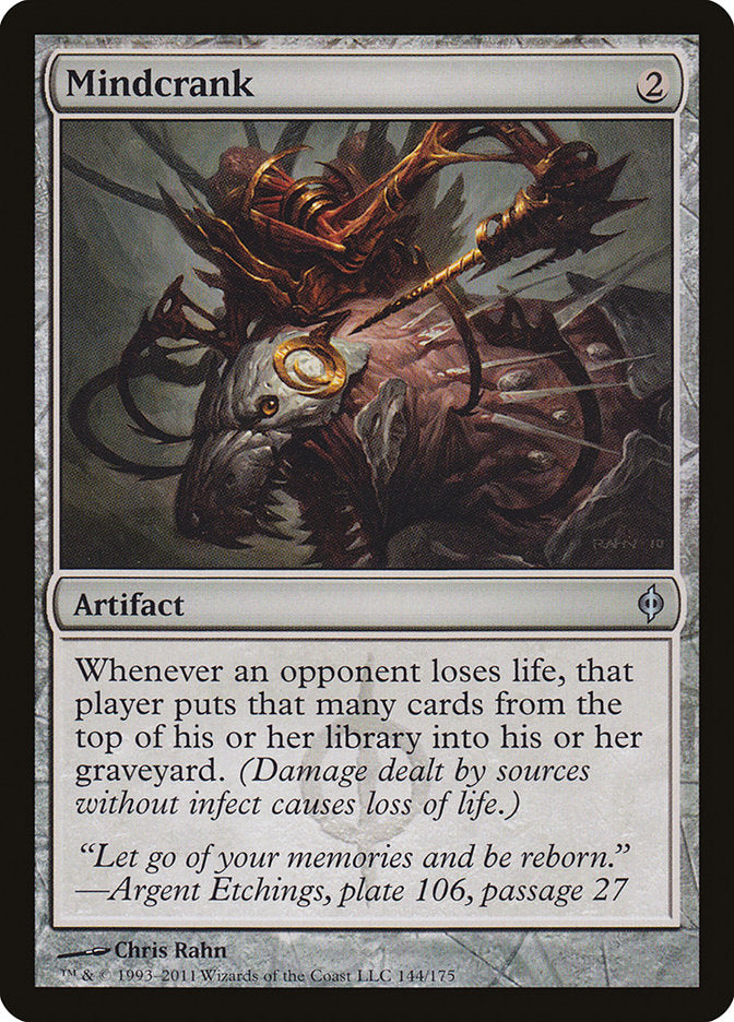 phyrexia mtg cards Mindcrank [New Phyrexia]