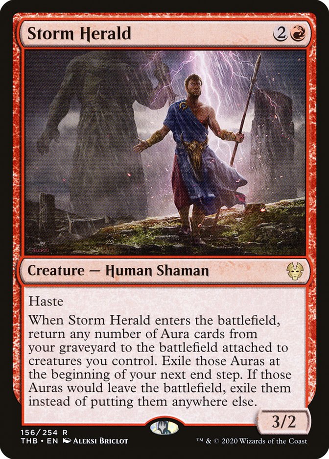 storm cards mtg Storm Herald [Theros Beyond Death]