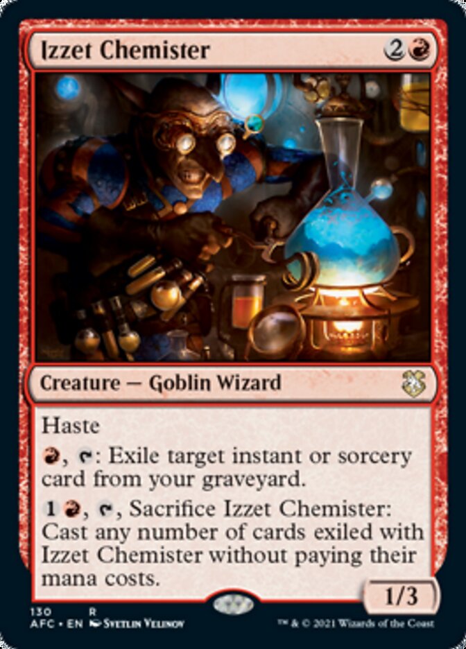 Izzet Chemister [Dungeons & Dragons: Adventures in the Forgotten Realm