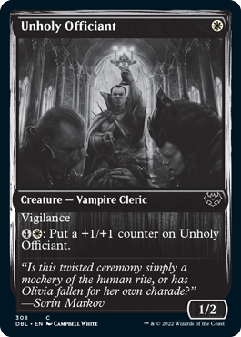 Unholy Officiant [Innistrad: Double Feature]