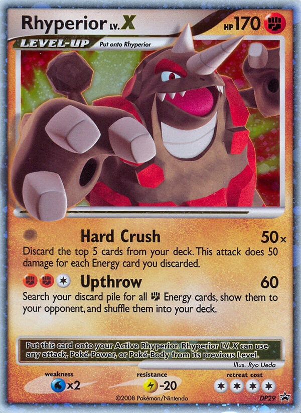 rhyperior pokemon card - 076/142 (SCR) Rare Pokmon Hit Points190 HP Stage Rhyperior (Space-Time Smackdown #82/208, 3-Diamonds)