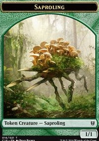 Saproling Double-sided Token [Commander 2016 Tokens]