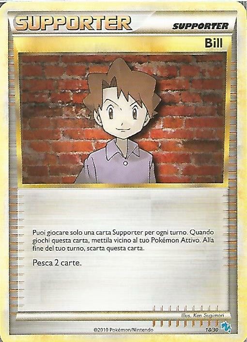 Bill (18/30) [HeartGold & SoulSilver: Trainer Kit