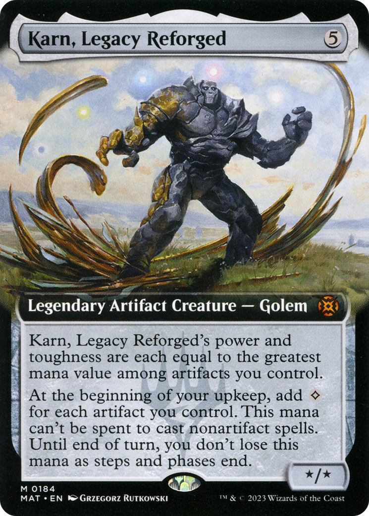 Karn, Legacy Reforged (Extended Art) [March of the Machine: The Afterm
