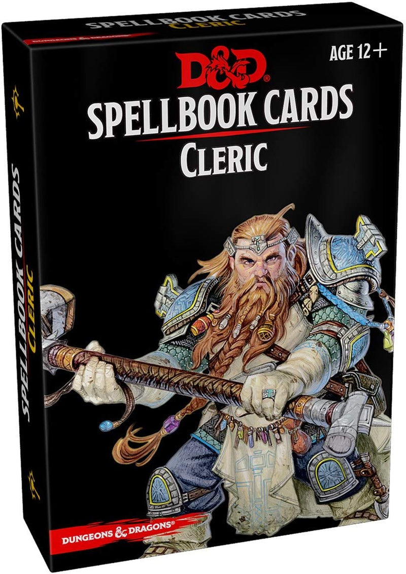 D&D 5E: Spellbook Cards Cleric