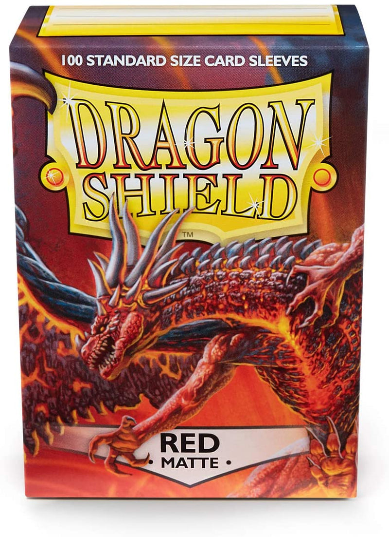 Dragon Shield Sleeves - Red Matte