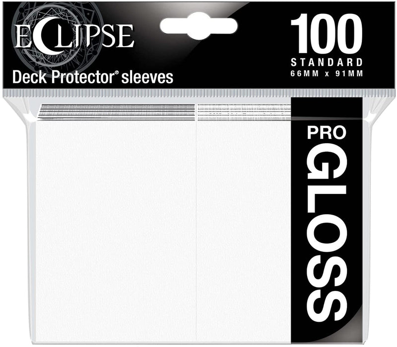 Eclipse Pro-Gloss Sleeves - White