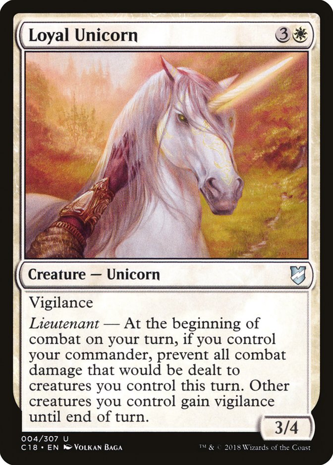 unicorn cards mtg Good-Fortune Unicorn