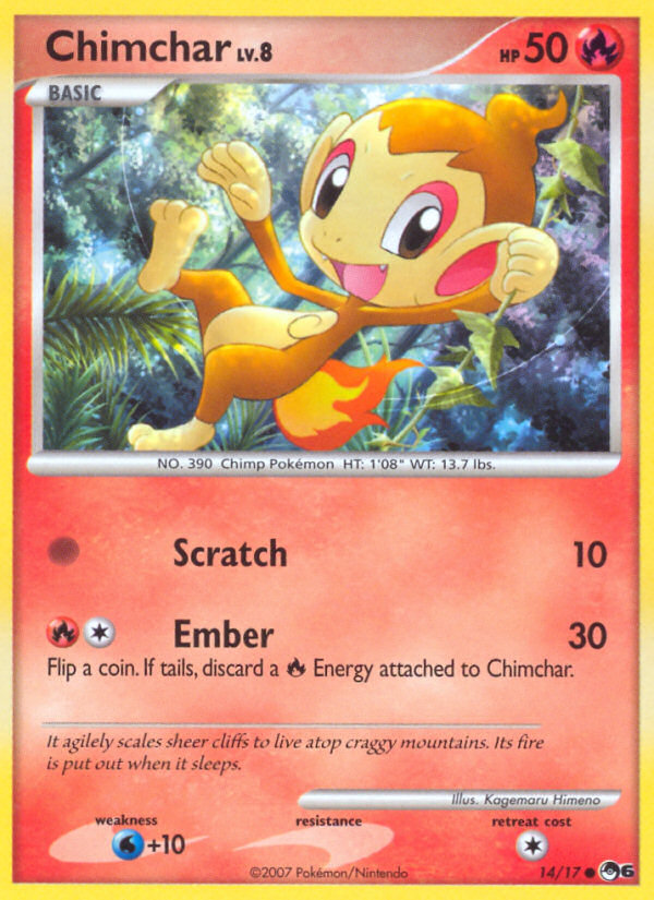 Chimchar (14/17) [POP Series 6]