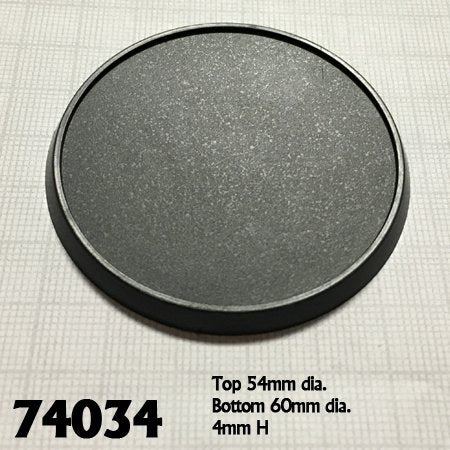 RPR 74034 Baseboss - 60mm Round Lipped Base