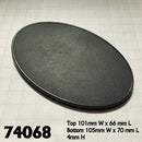 RPR 74068 Baseboss - 105x70 mm Oval Gaming Base