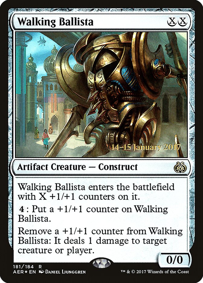 Walking Ballista  [Aether Revolt Prerelease Promos]