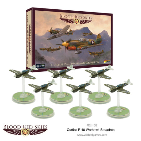 Blood Red Skies: Curtiss P-40 Warhawk Squadron