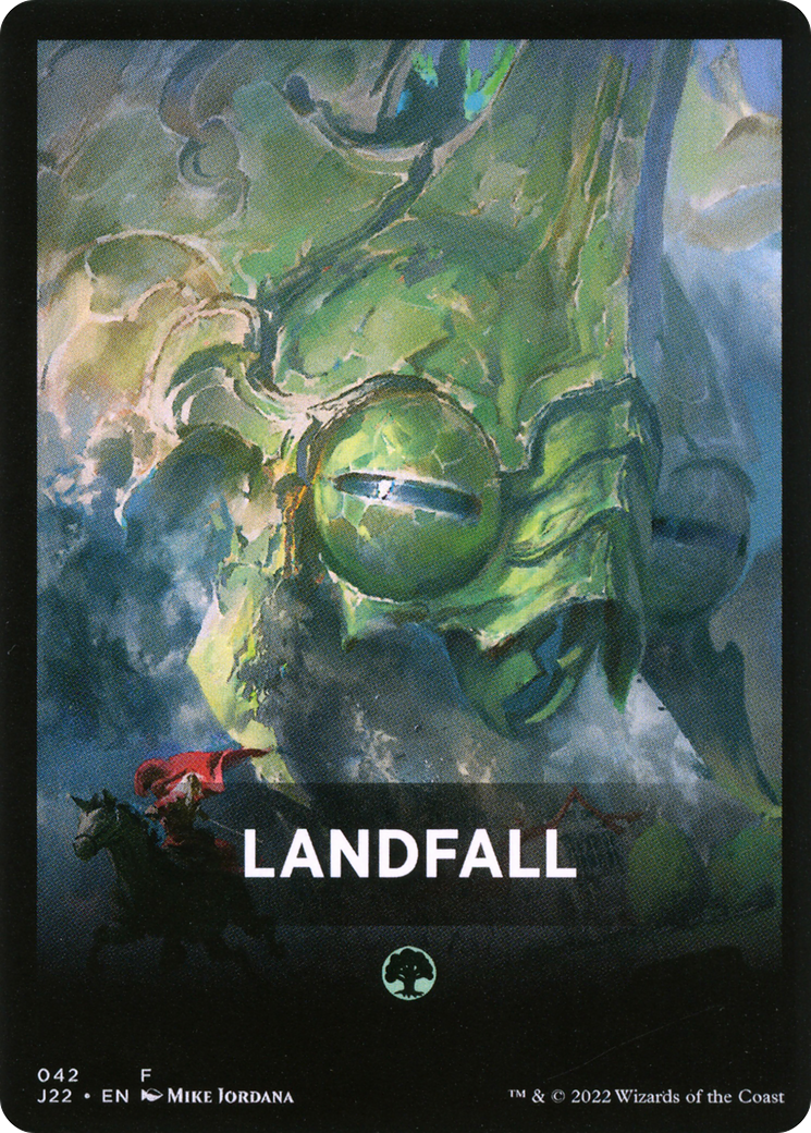 Landfall Theme Card [Jumpstart 2022 Front Cards]