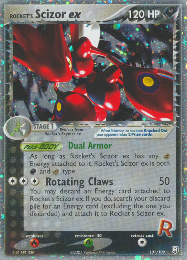 scizor ex pokemon card Pokmon SR 089/071 Cyber Judge Japanese SV5M Hikaru This attack does 120 damage for each Energy card discarded in this way Scizor ex #111 Prices |