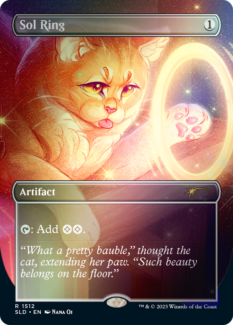 mtg cards like sol ring Sol Ring (1512) // Sol Ring [Secret Lair Commander Deck: Raining Cats