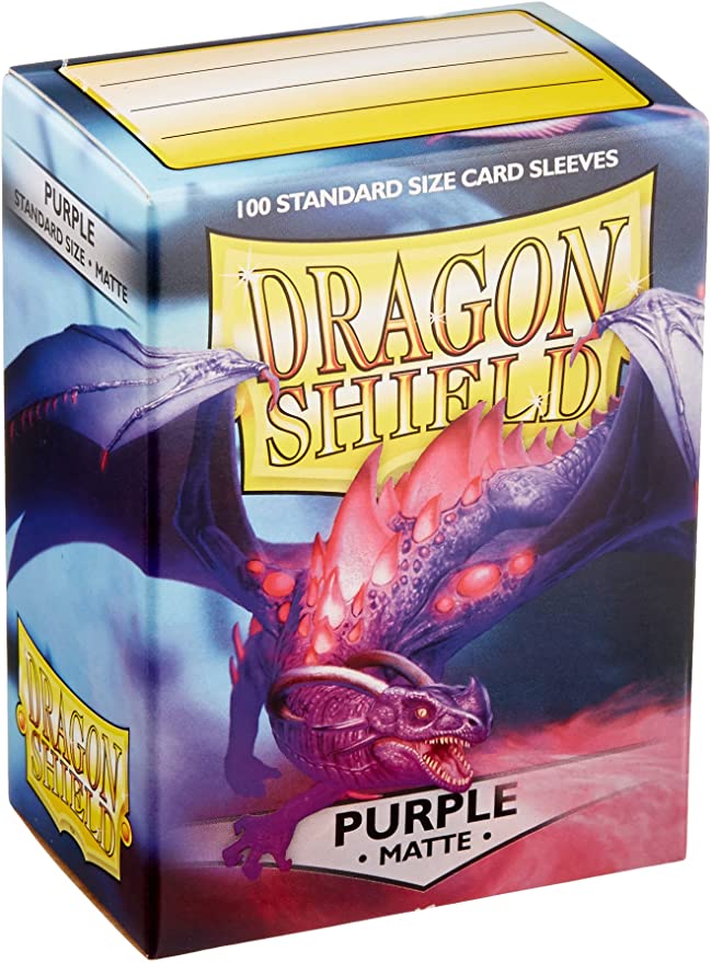 Dragon Shield Sleeves - Purple Matte