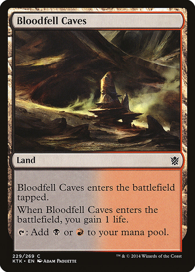 Bloodfell Caves [Khans of Tarkir]