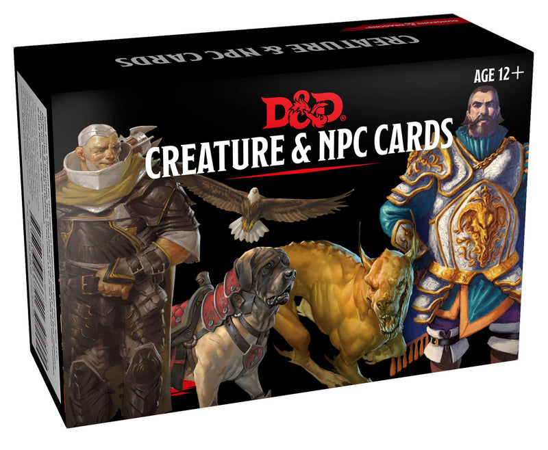 D&D 5E: Creature & NPC Cards