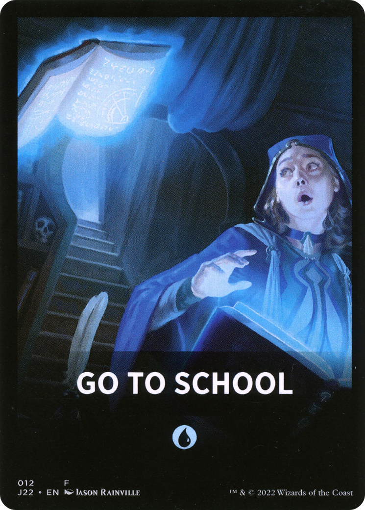 Go to School Theme Card [Jumpstart 2022 Front Cards]