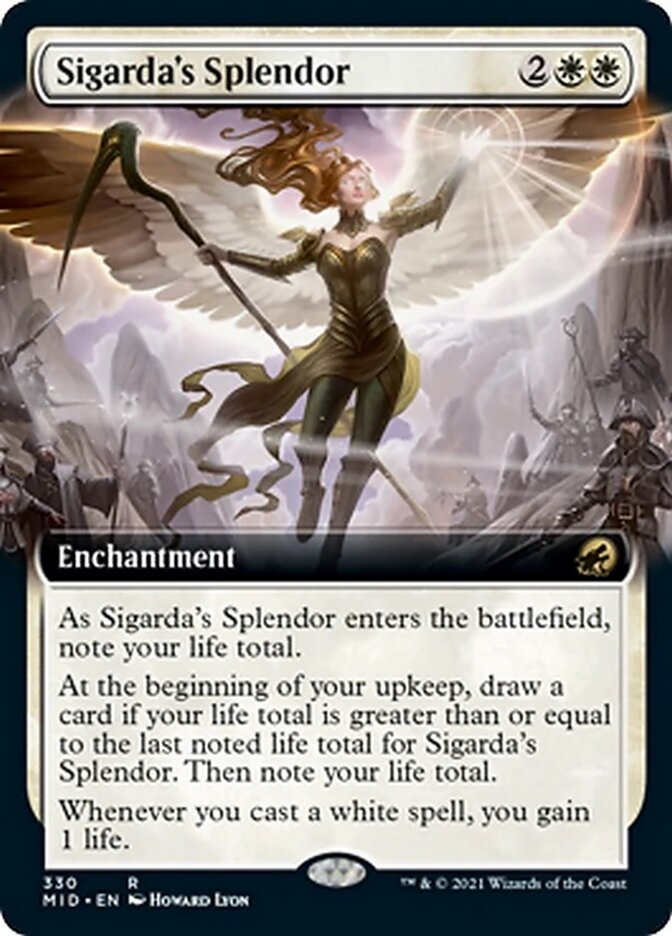 Sigarda's Splendor (Extended) [Innistrad: Midnight Hunt]