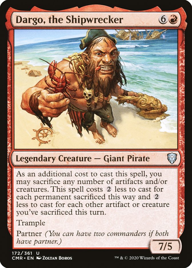 mtg meld cards Dargo, the Shipwrecker [Commander Legends]
